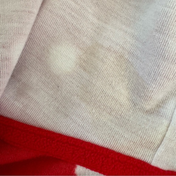 Carter’s Red White Polka Dots Fleece Robe Belted Hooded Girls 2T-3T - Picture 3 of 3